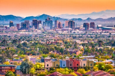 Phoenix skyline