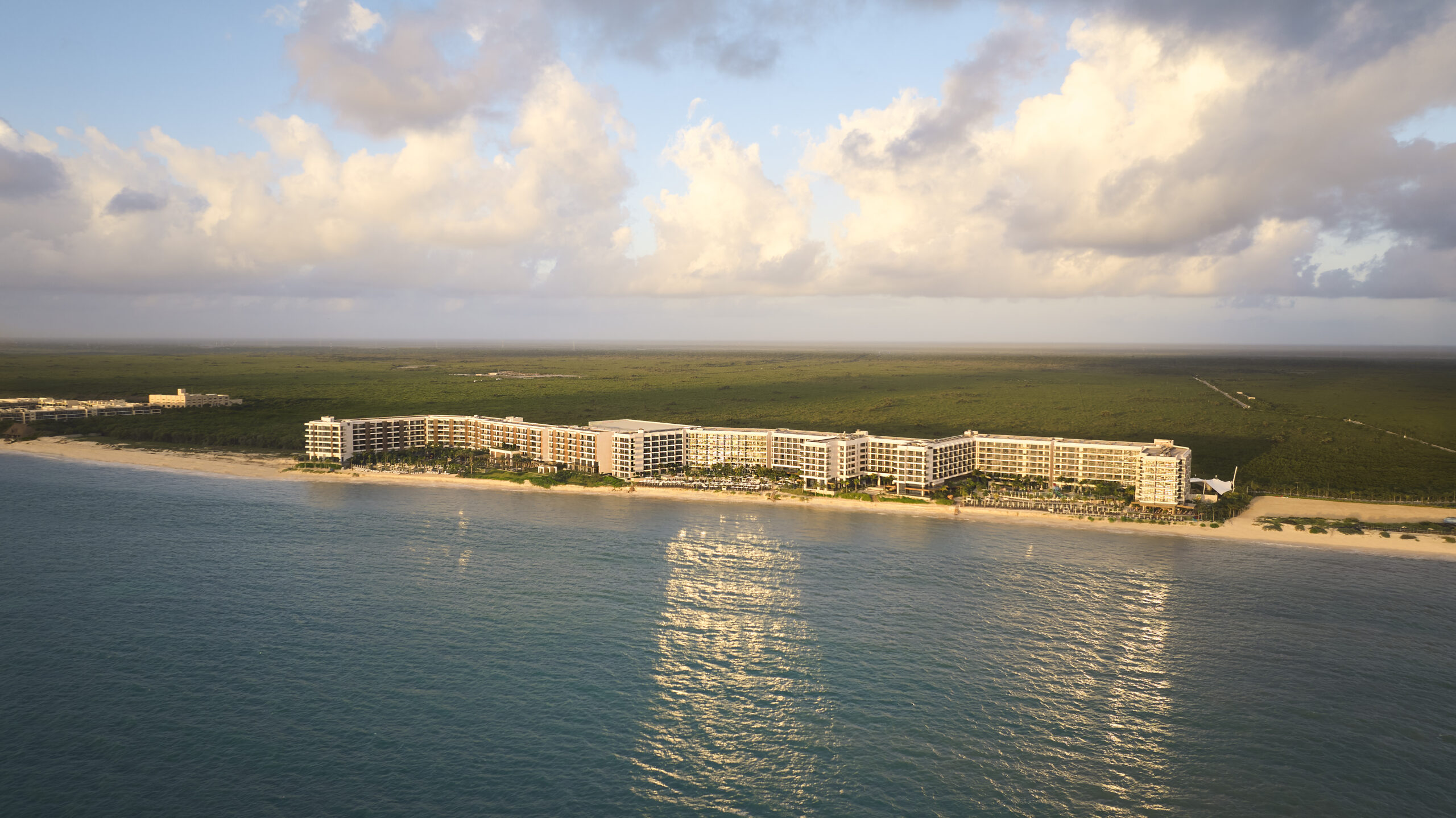 Aerial view of Hilton Cancun, an All-Inclusive Resort