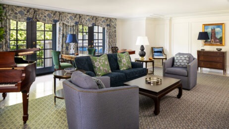 Presidential suite at Washington Duke Inn & Golf Club for New and Renovated