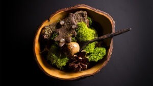 Acorn meal at Atelier Crenn