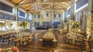 Event setup at Hotel Drover, Fort Worth, Texas