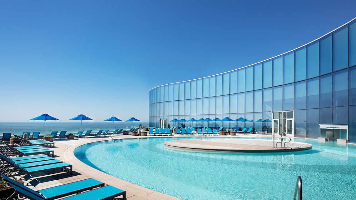 Pool at Ocean Casino Resort Atlantic City