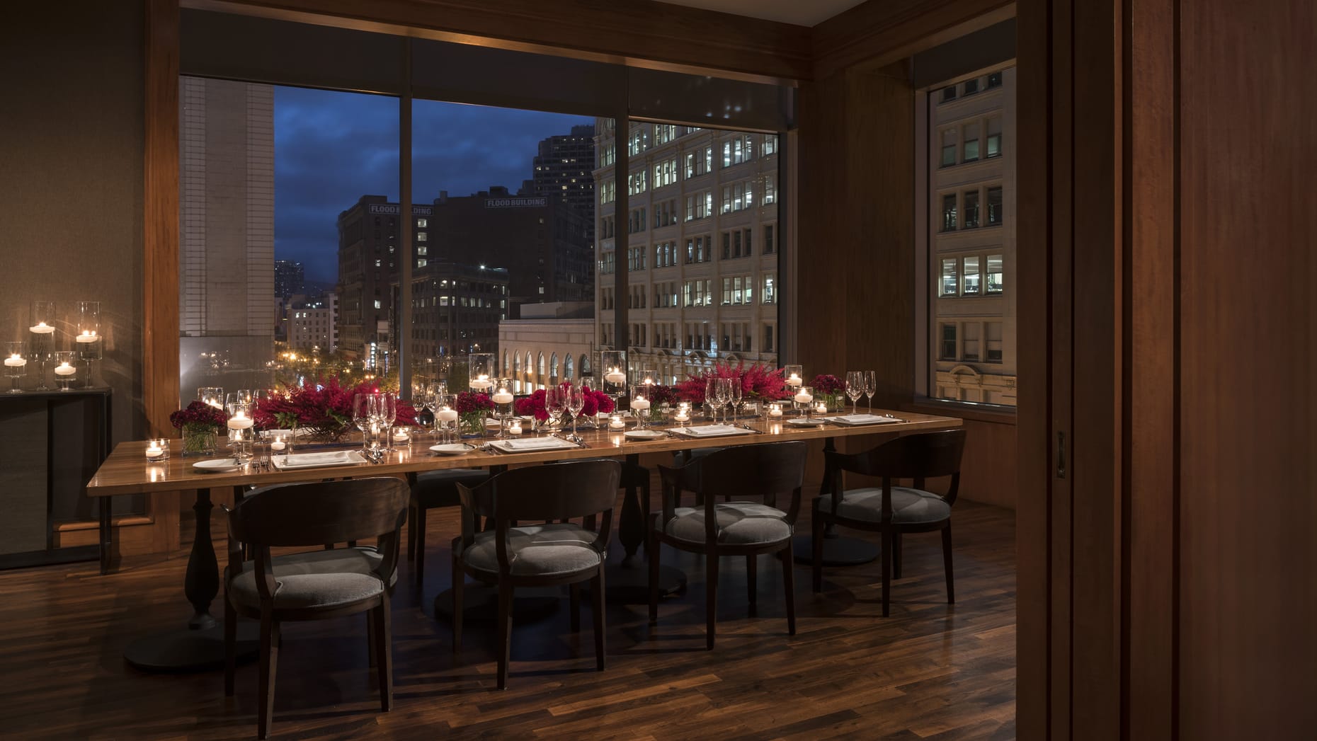 Four Seasons Hotel San Francisco dining room