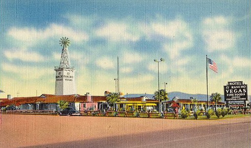Vintage image of The El Rancho Vegas