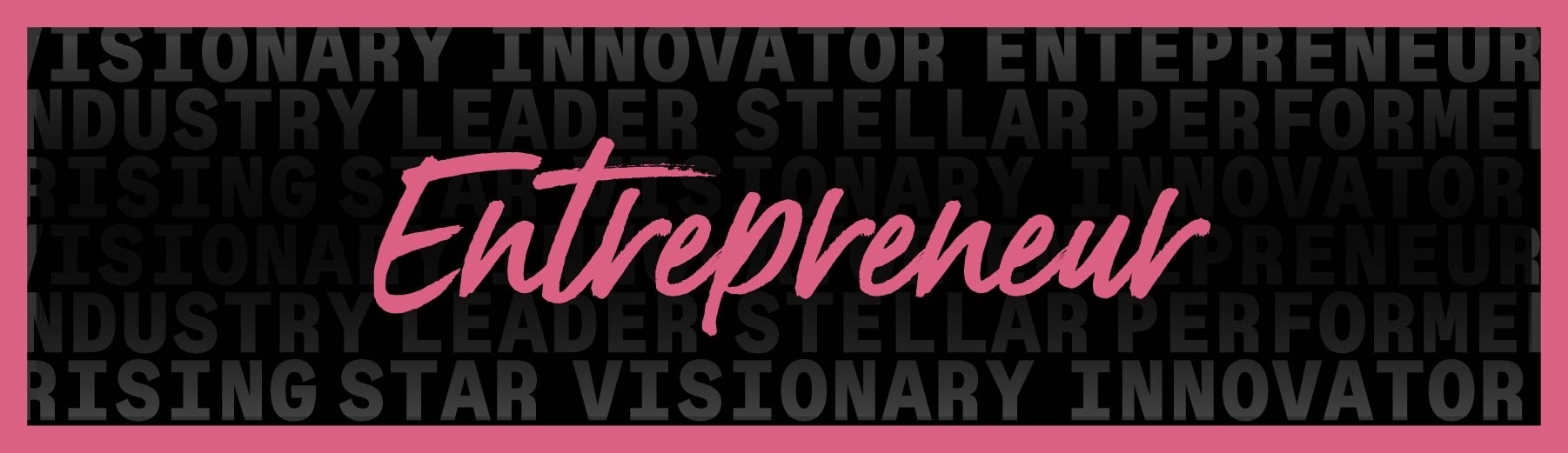 Pink Entrepreneur graphic