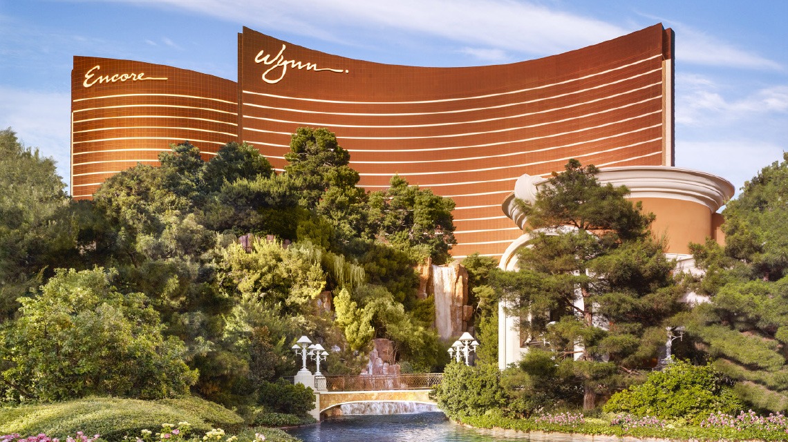 Exterior shot of Wynn Las Vegas