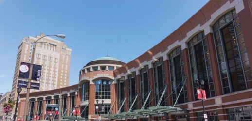 Exterior of America’s Center Convention Complex